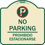 No Parking Prohibido Estacionar (No Parking Symbol)