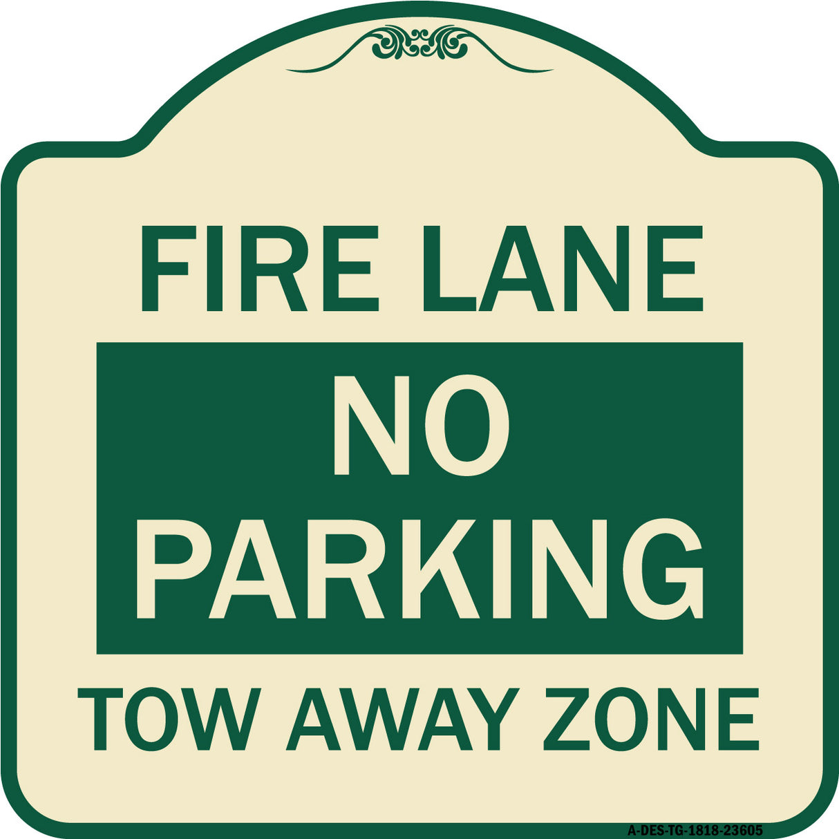 No Parking Tow-Away Zone