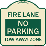 No Parking Tow-Away Zone