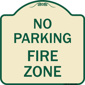 No Parking Fire Zone