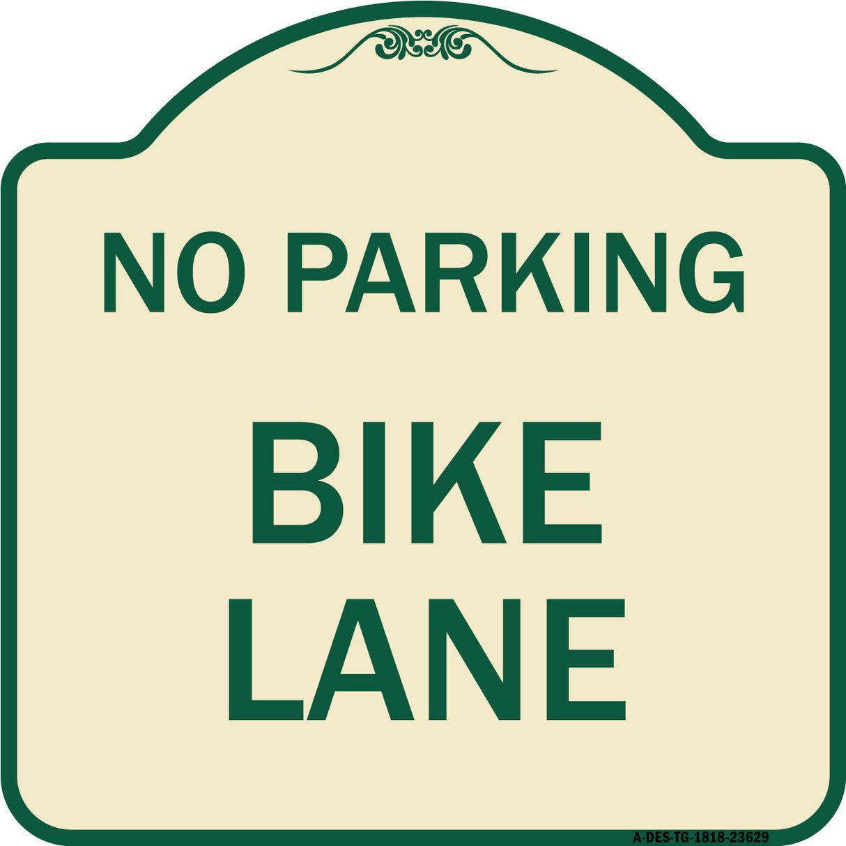 No Parking Bike Lane