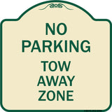 No Parking Tow Away Zone