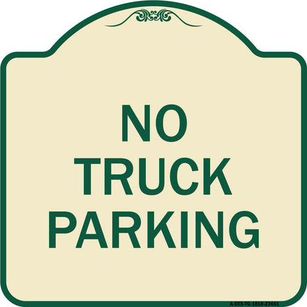 No Parking Sign No Truck Parking