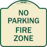 No Parking Sign No Parking Fire Zone