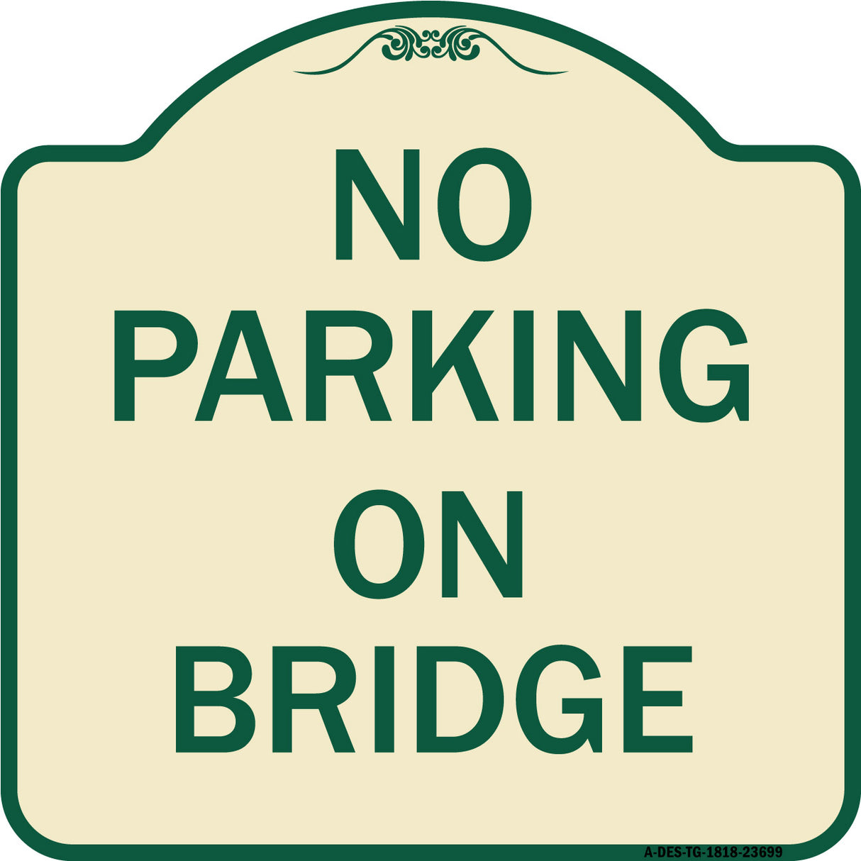No Parking on Bridge