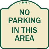 No Parking in This Area