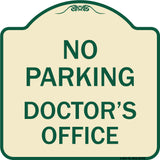 No Parking Doctor's Office