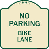No Parking Bike Lane