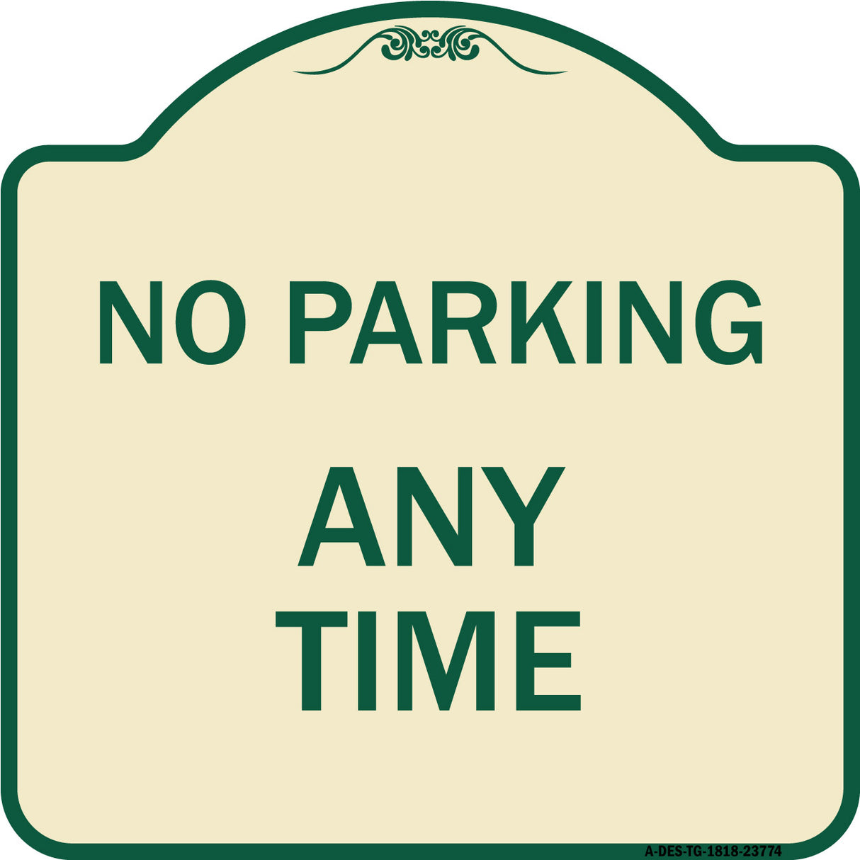 No Parking Anytime