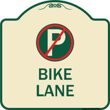 No Parking (Symbol) Bike Lane