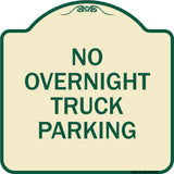 No Overnight Truck Parking