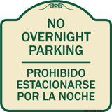 No Overnight Parking - Prohibido Estacionarse Por La Noche