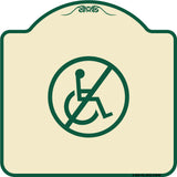 No Handicap Symbol