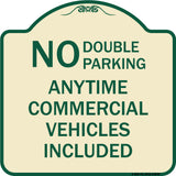 No Double Parking Anytime Commercial Vehicles Included