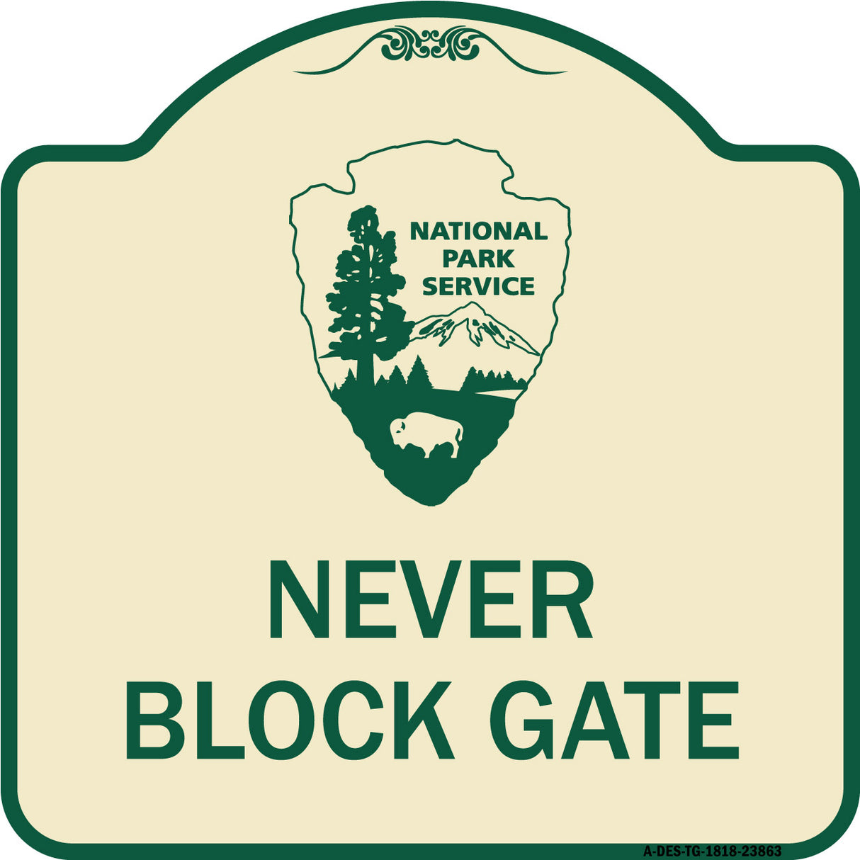 National Park Service - Permit Parking Only