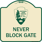 National Park Service - Permit Parking Only
