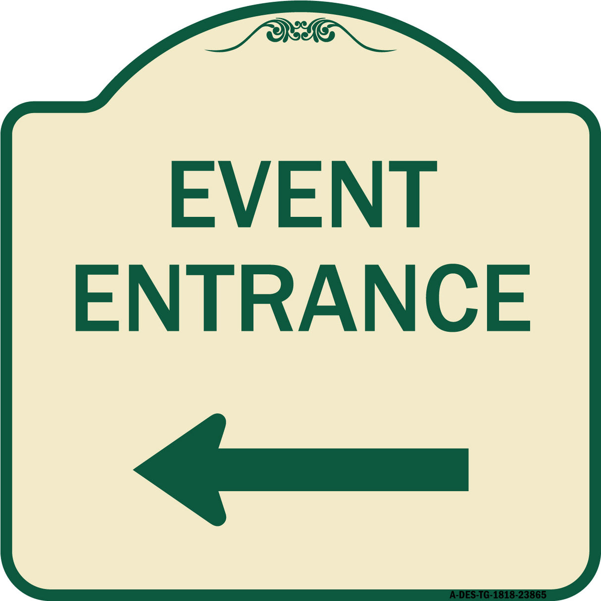 N Event Entrance (With Left Arrow)