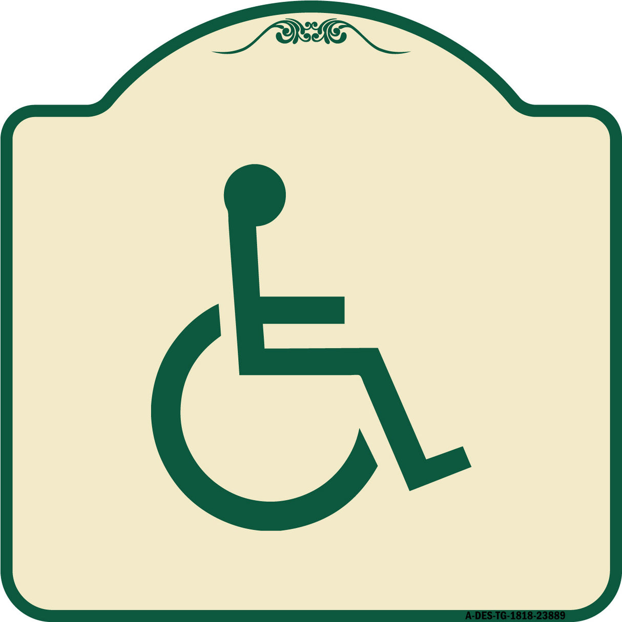 Large Handicapped Symbol