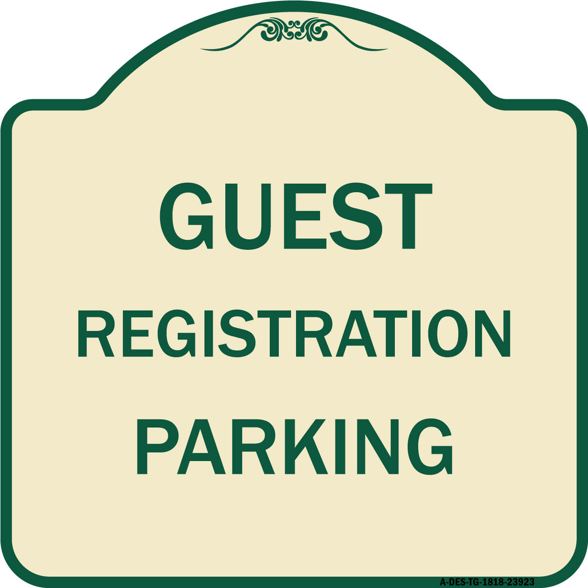 Guest Registration Parking