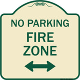 Fire Zone with Bidirectional Arrow