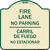 Fire Lane No Parking - Carril De Fuege No Esta Conar
