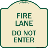 Fire Lane Do Not Enter