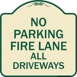 Fire Lane All Driveways