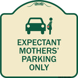 Expectant Mothers' Parking Only (With Graphic)