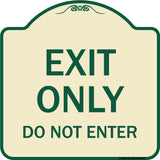 Exit Only Do Not Enter