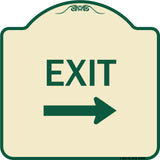 Exit (With Right Arrow) 3