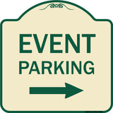 Event Parking with Left Right Arrow