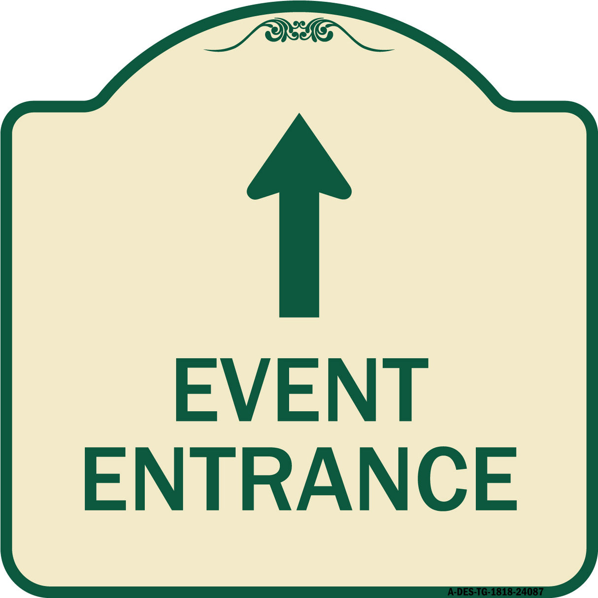 Event Entrance (With Up Arrow)