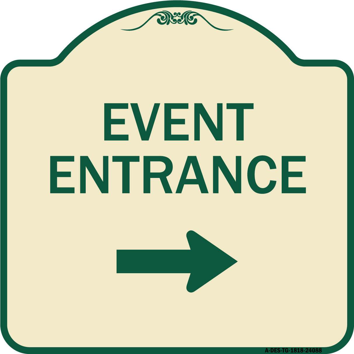 Event Entrance (With Right Arrow)