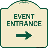 Event Entrance (With Right Arrow)