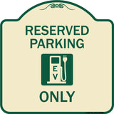 Ev Only (With Electric Vehicle Charging Station Graphic)