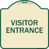 Entrance Sign Visitor Entrance