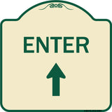 Enter Sign Enter with Up Arrow