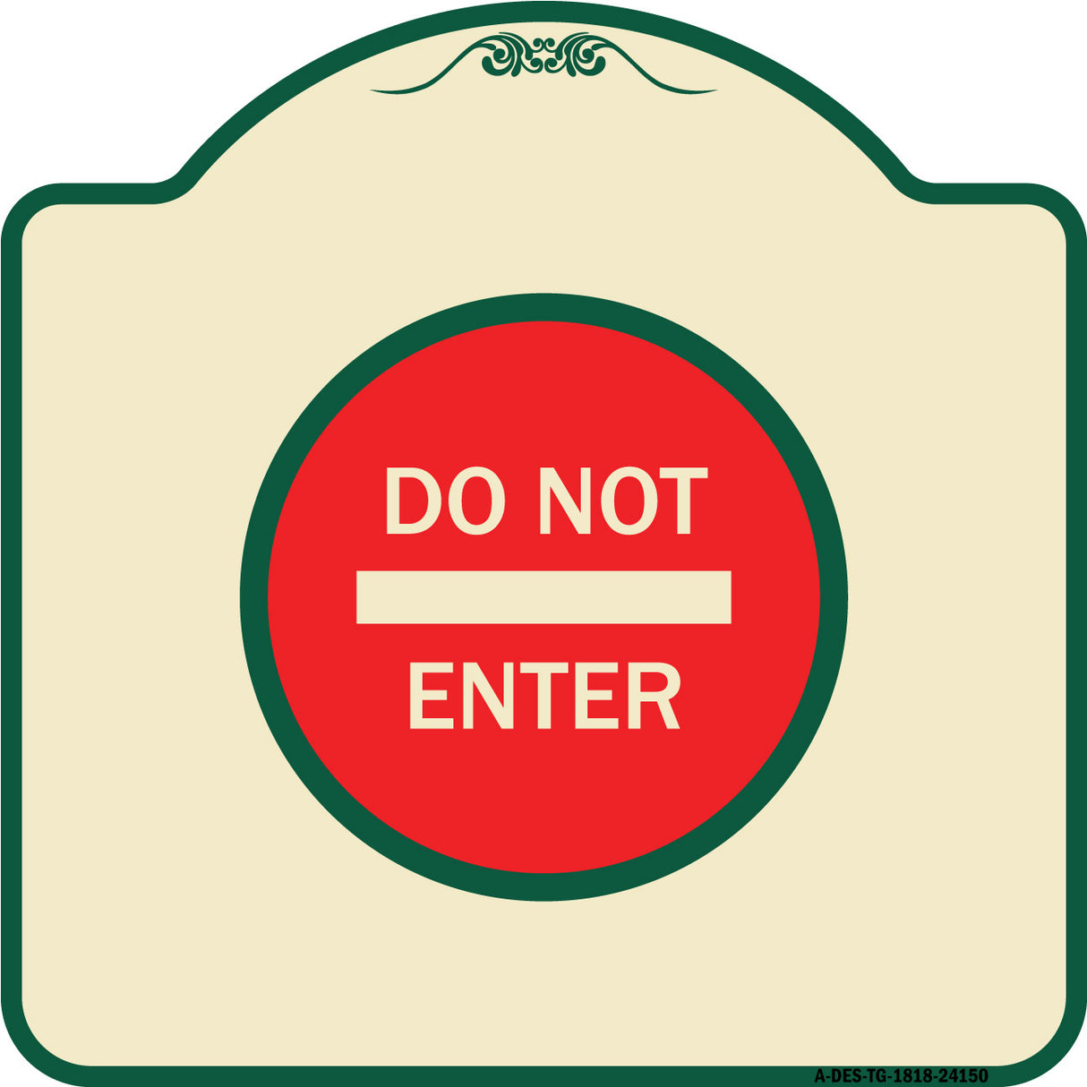 Do Not Enter