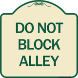 Do Not Block Alley