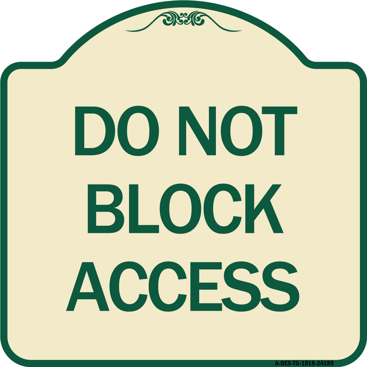 Do Not Block Access