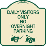 Day Visitors Only No Overnight Parking (With Graphic)