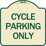 Cycle Parking Only