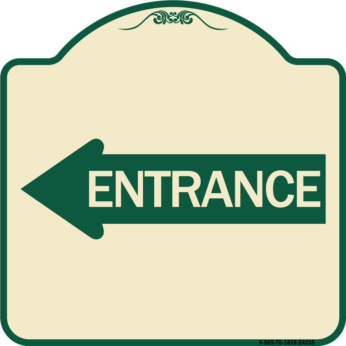 Left Arrow Entrance