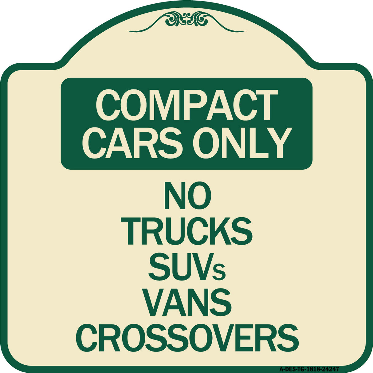 Compact Cars Only - No Trucks SUVs Vans Crossovers