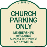 Church Parking Only Memberships Available Sunday Mornings Apply Within