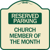 Church Member of the Month