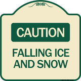 Caution - Falling Ice and Snow