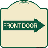 Front Door (With Right Arrow)