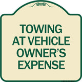 Towing at Vehicle Owner's Expense