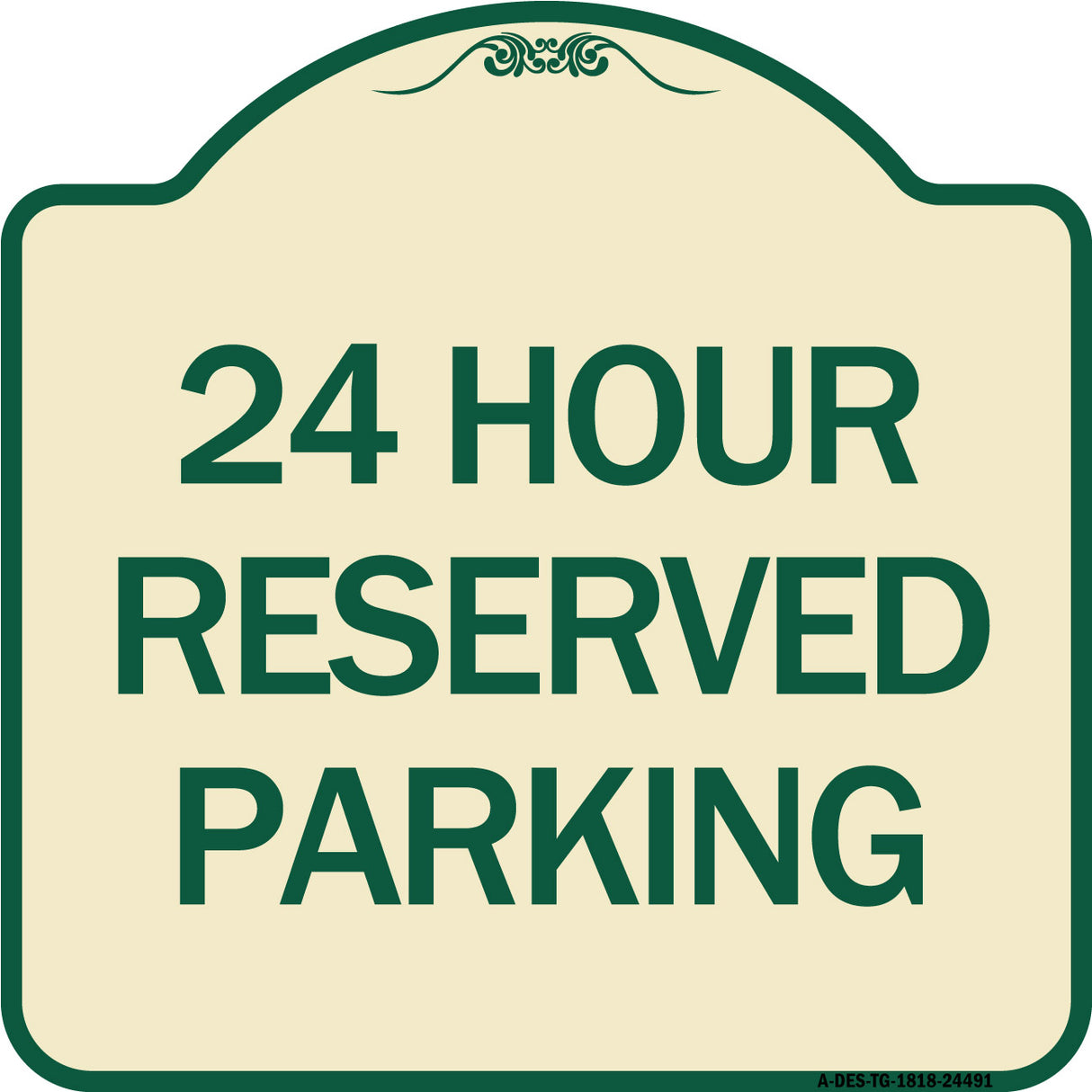 24 Hour Reserved Parking